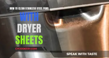 Stainless Steel Pan Cleaning: Dryer Sheets to the Rescue