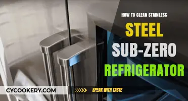 Stainless Steel Sub-Zero Refrigerator Cleaning: A Simple Guide