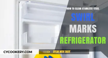 Effortless Cleaning: Removing Swirl Marks from Stainless Steel Refrigerators
