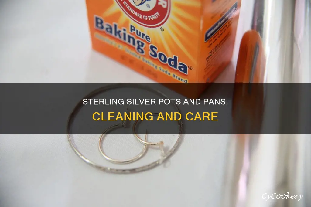 how to clean sterling silver pots and pans