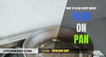 Get Rid of That Greasy Film: Clean Your Pans!