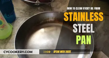 Cleaning Sticky Oil from Stainless Steel: A Step-by-Step Guide