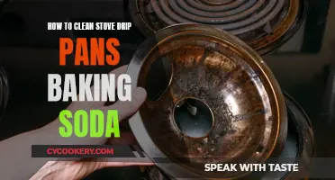 Clean Stove Drip Pans with Baking Soda: A Step-by-Step Guide