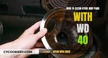 Cleaning Stove Drip Pans: WD-40 to the Rescue!