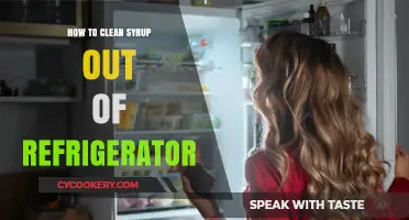 Quick Tips for Removing Sticky Syrup from Your Refrigerator