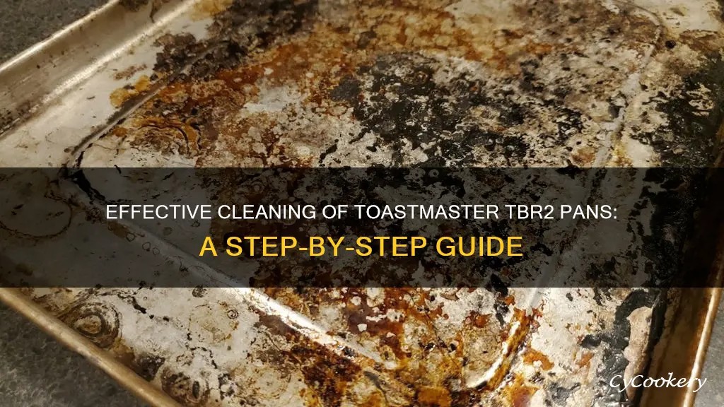 how to clean tbr2 toastmaster pan