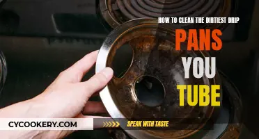 Cleaning Extremely Dirty Drip Pans: A Step-by-Step Guide