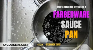 Farberware Sauce Pan: Cleaning the Interior