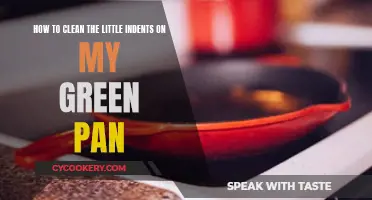 Effective Ways to Clean Green Pan Indents