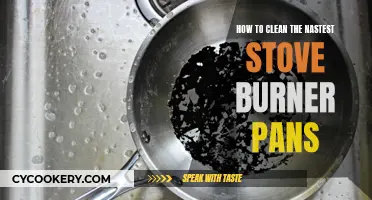 Cleaning Stove Burner Pans: A Step-by-Step Guide to Sparkling Results