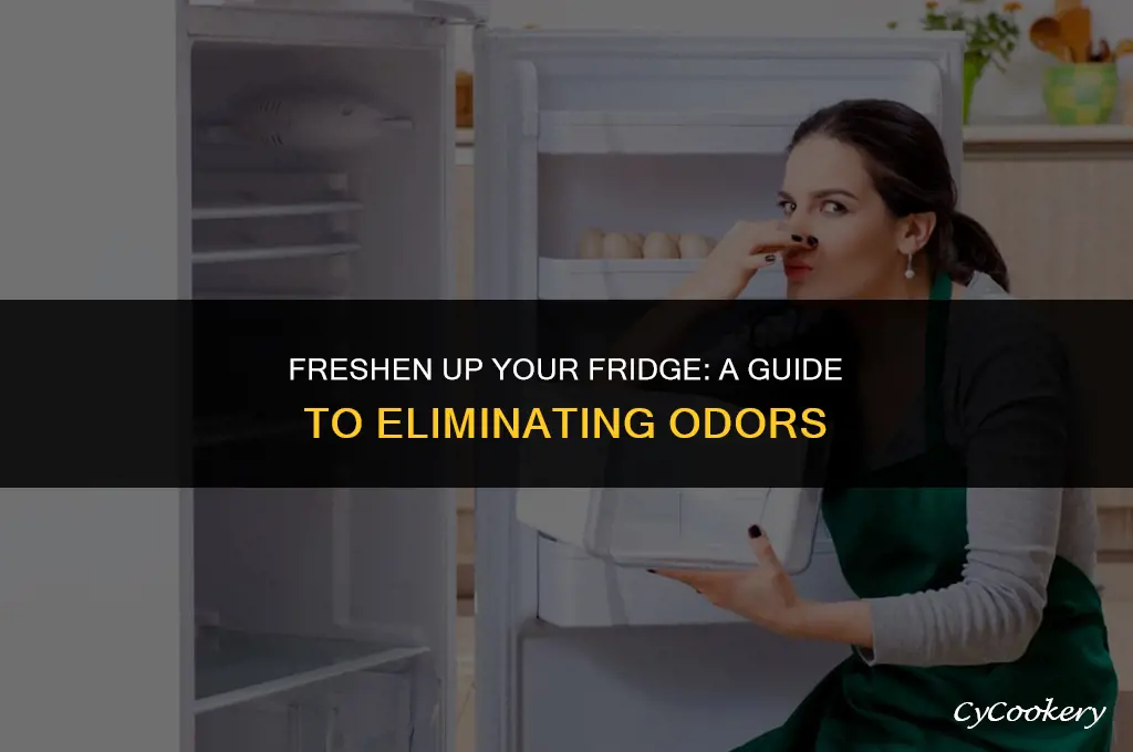 how to clean the smell out of a refrigerator