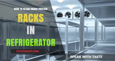 Effortless Cleaning: How to Tackle Under Freezer Racks in Your Fridge