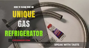 Easy Steps to Clean Your Unique Gas Refrigerator Vent