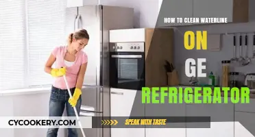 Easy Steps to Clean Your GE Refrigerator's Waterline Effectively