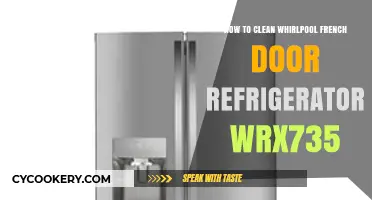 Effortless Cleaning: Whirlpool French Door Refrigerator WRX735 Guide