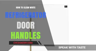 Effortless Tips for Cleaning and Maintaining White Refrigerator Door Handles