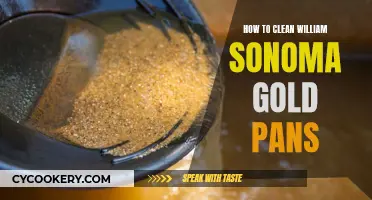 Effective Ways to Clean Your Gold Pans from William Sonoma