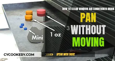 Easy Ways to Clean Window AC Drain Pan While Installed