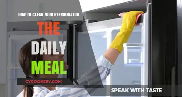 Freshen Up Your Fridge: A Daily Meal's Guide to Cleanliness