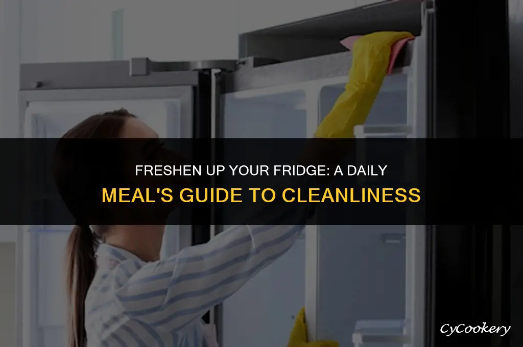 how to clean your refrigerator the daily meal