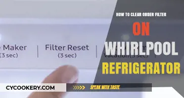 Effortlessly Reset Your Whirlpool Fridge's Order Filter: A Simple Guide
