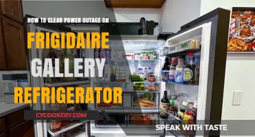 Troubleshooting Power Outages: A Guide for Frigidaire Gallery Refrigerators