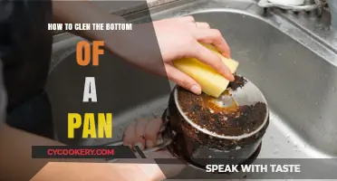 Cleaning Pans: Tips for Removing Stubborn Stains from Pan Bottoms