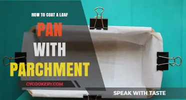 Coating a Loaf Pan: Parchment Paper Perfection