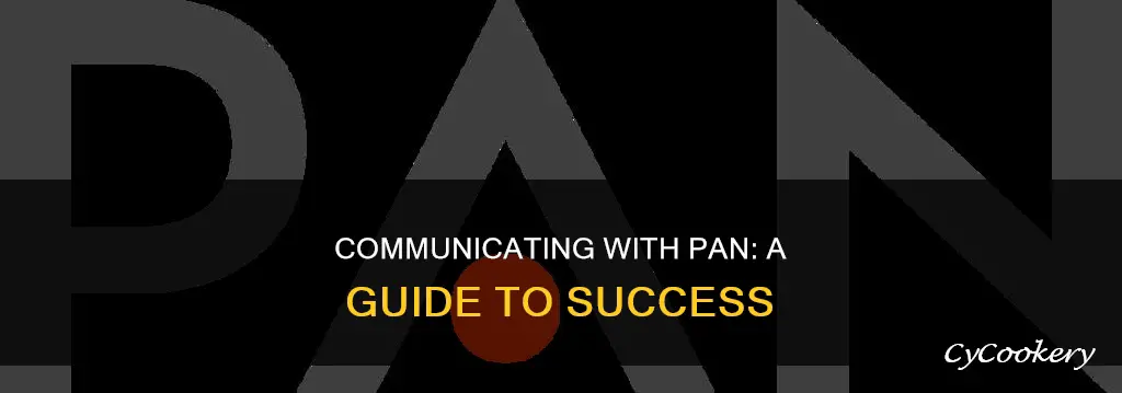 how to communicate with pan