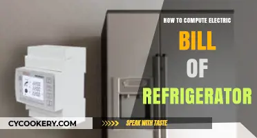 Calculating Your Refrigerator's Electricity Cost: A Simple Step-by-Step Guide
