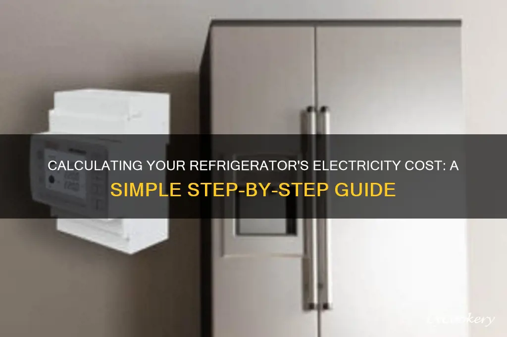 how to compute electric bill of refrigerator