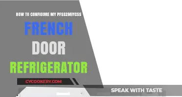 Configuring Your PFSS2MIYCSS French Door Refrigerator: A Step-by-Step Guide
