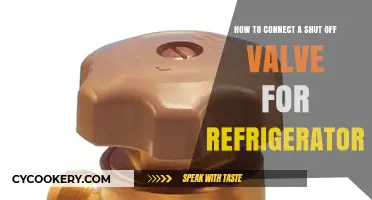 Easy Steps to Connect a Shut-Off Valve for Your Refrigerator