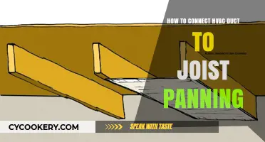 HVAC Duct-to-Joist Panning: Easy and Secure Connection