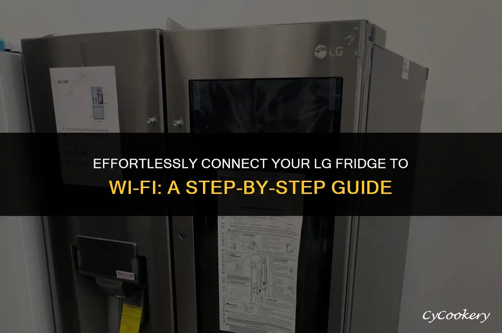 how to connect lg refrigerator to wifi password
