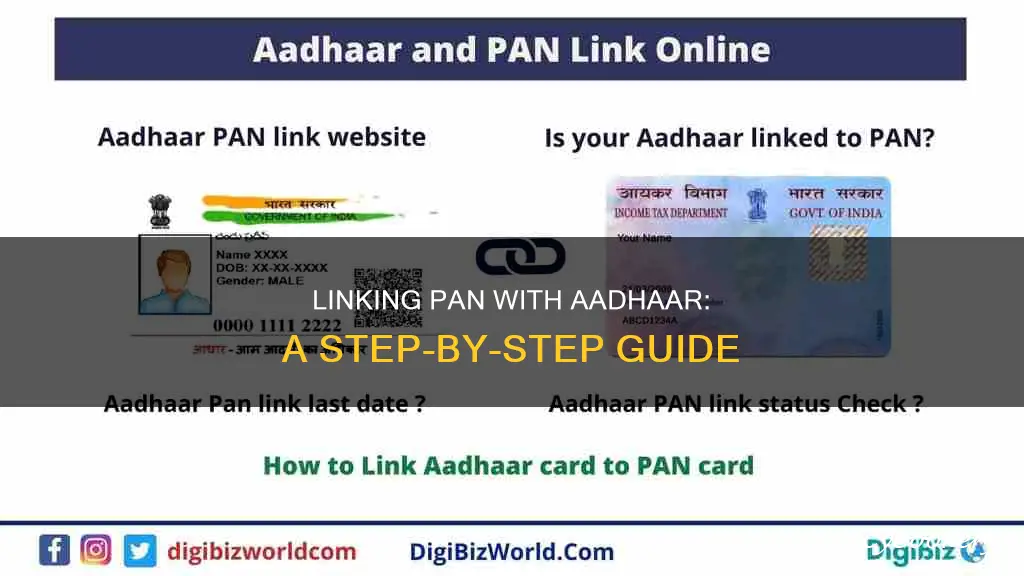 how to connect pan with aadhaar