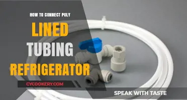 Easy Guide: Connecting Poly Lined Tubing to Your Refrigerator
