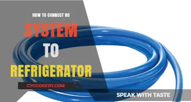 Easy Steps to Connect Your RO System to Your Refrigerator