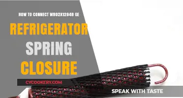 Easy Steps to Attach the Spring Closure on Your GE WR02X12948 Fridge