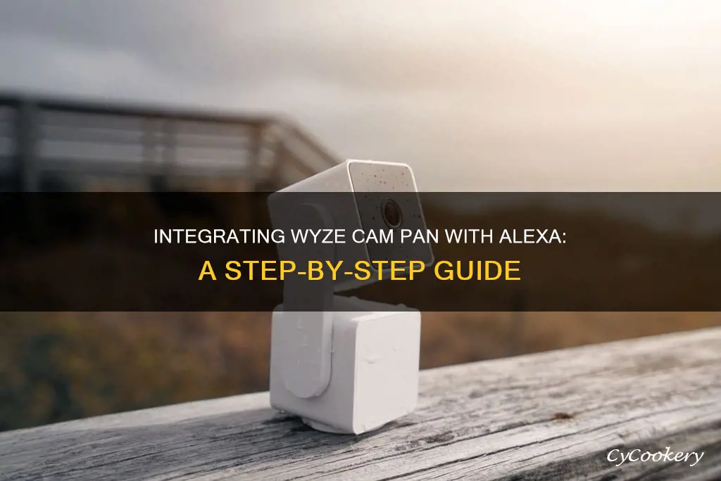 how to connext my wyze cam pan to alexa
