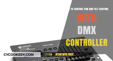 DMX Controller: Mastering Pan and Tilt Lighting Control