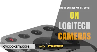 Adjusting Your Logitech Camera: Pan, Tilt, Zoom Control