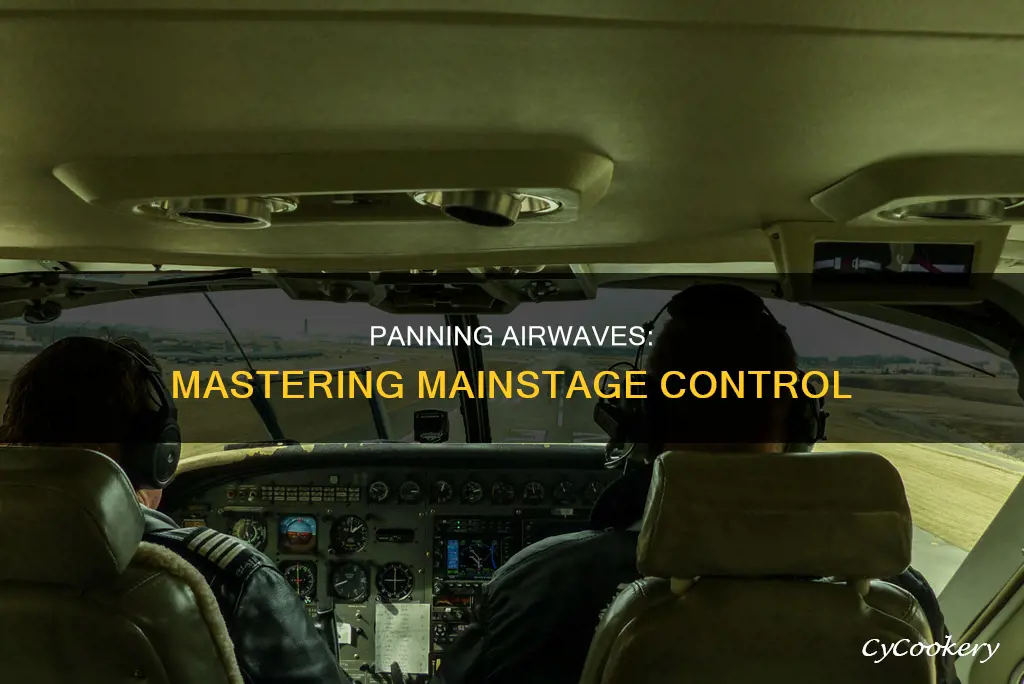 how to control panning airways mainstage