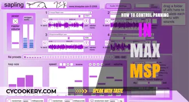Panning Techniques in Max MSP: A Guide to Spatial Control