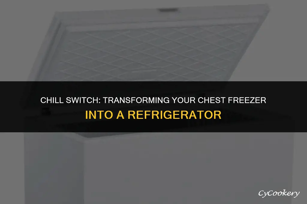 how to convert a chest freezer into a refrigerator