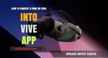 Creating a Vive App: Converting Pano VR Tours