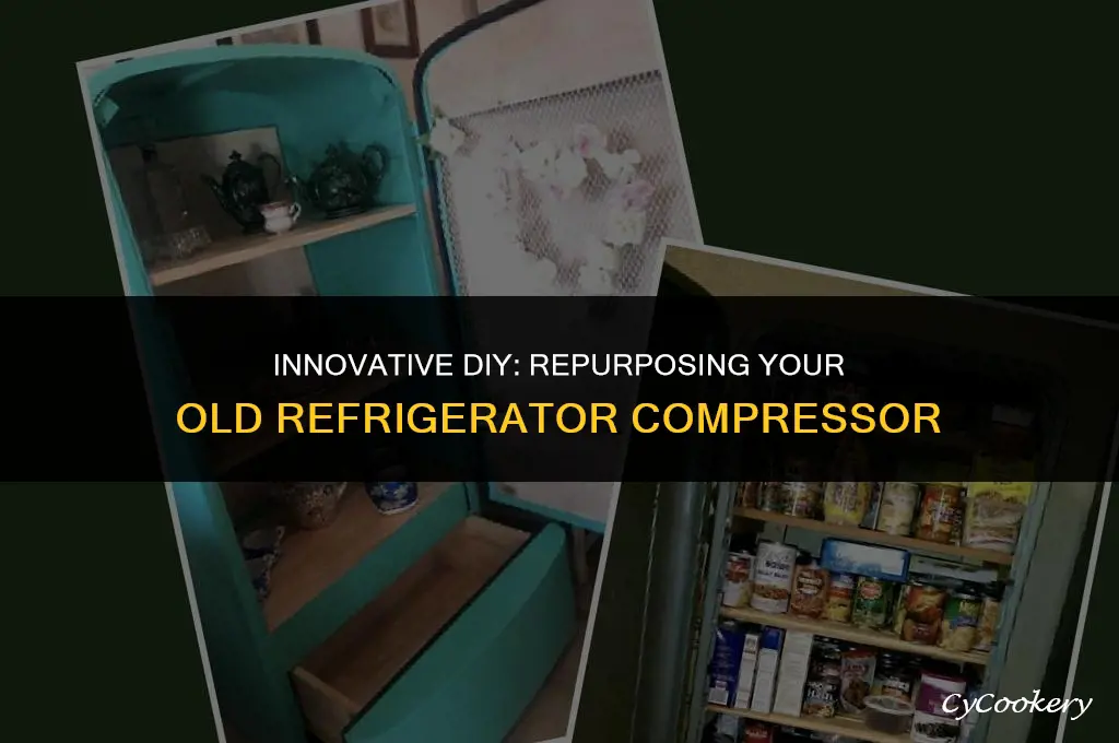 how to convert a refrigerator compressor to a