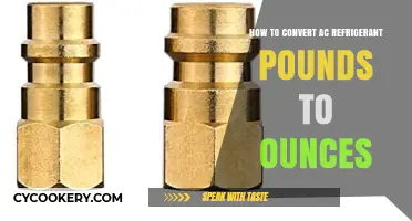 Easy Guide: Converting AC Refrigerant Pounds to Ounces