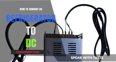 Convert AC Fridge to DC: A Step-by-Step DIY Guide