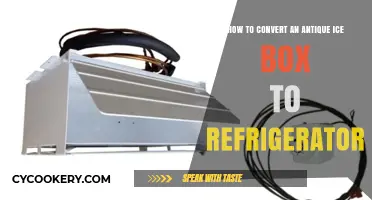 Reviving Nostalgia: Transforming Your Antique Ice Box into a Modern Refrigerator